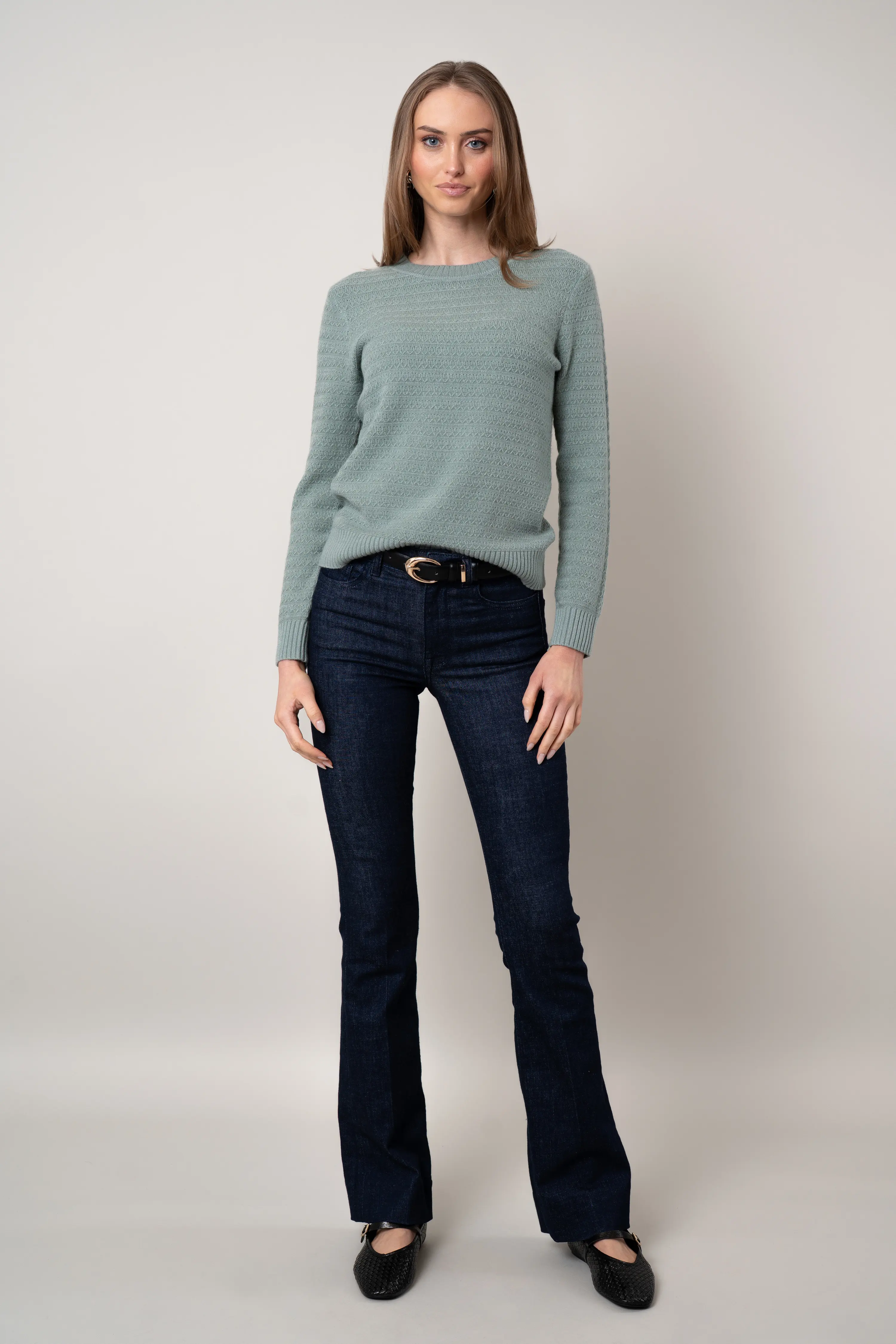 The Textured Crewneck Pullover