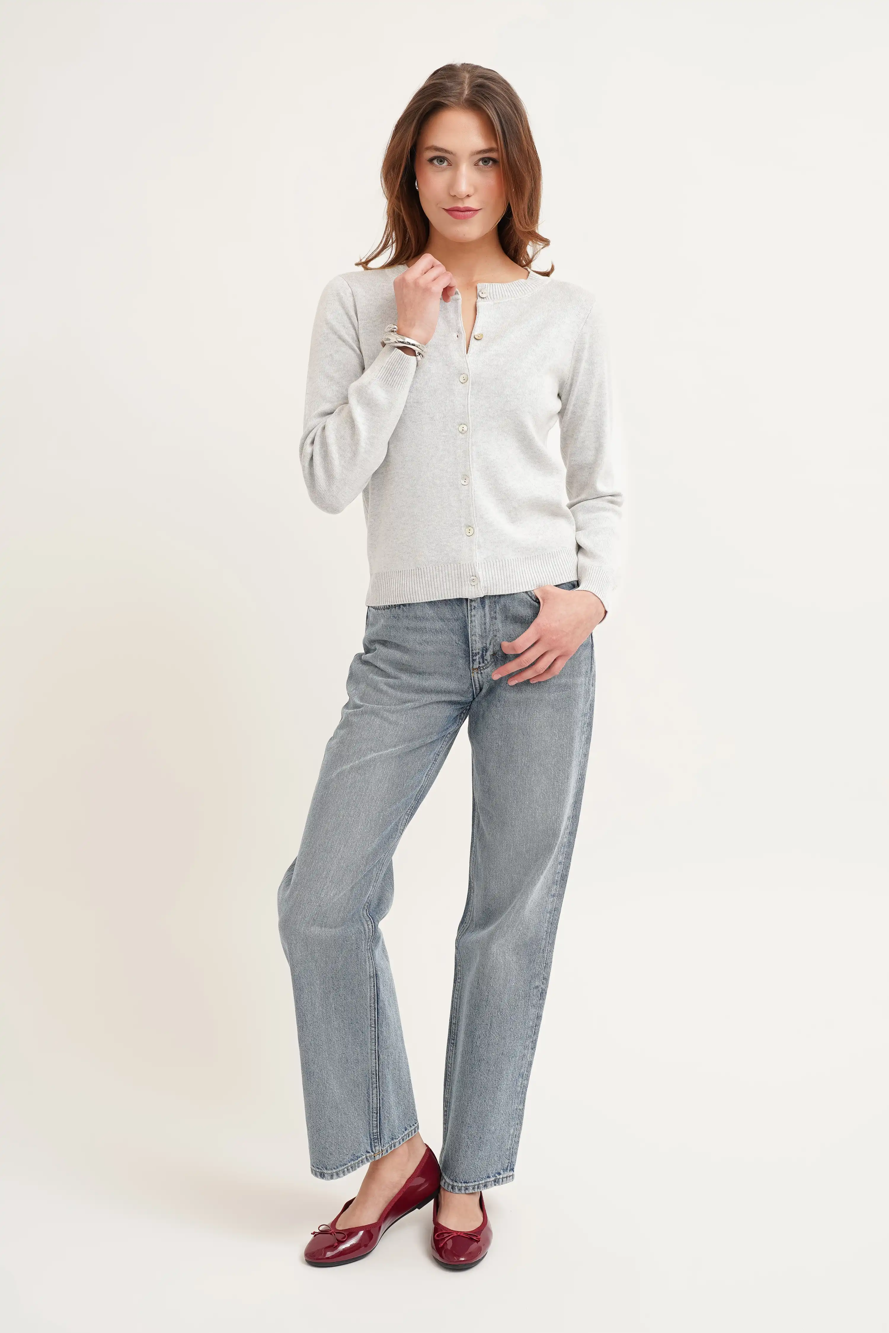 The Classic Buttoned Cardigan - Image 4