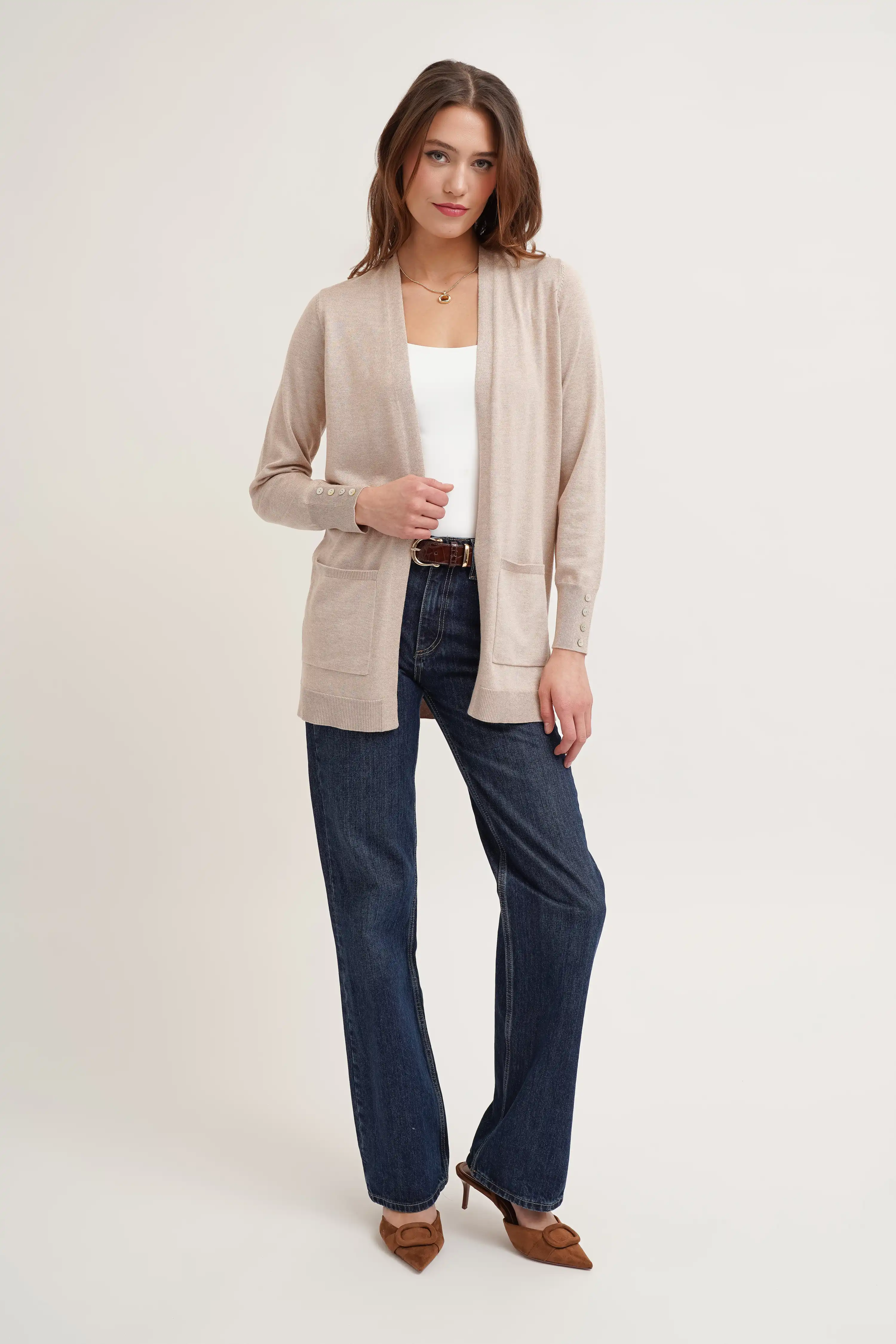 The Effortless Drape Cardigan - Image 3