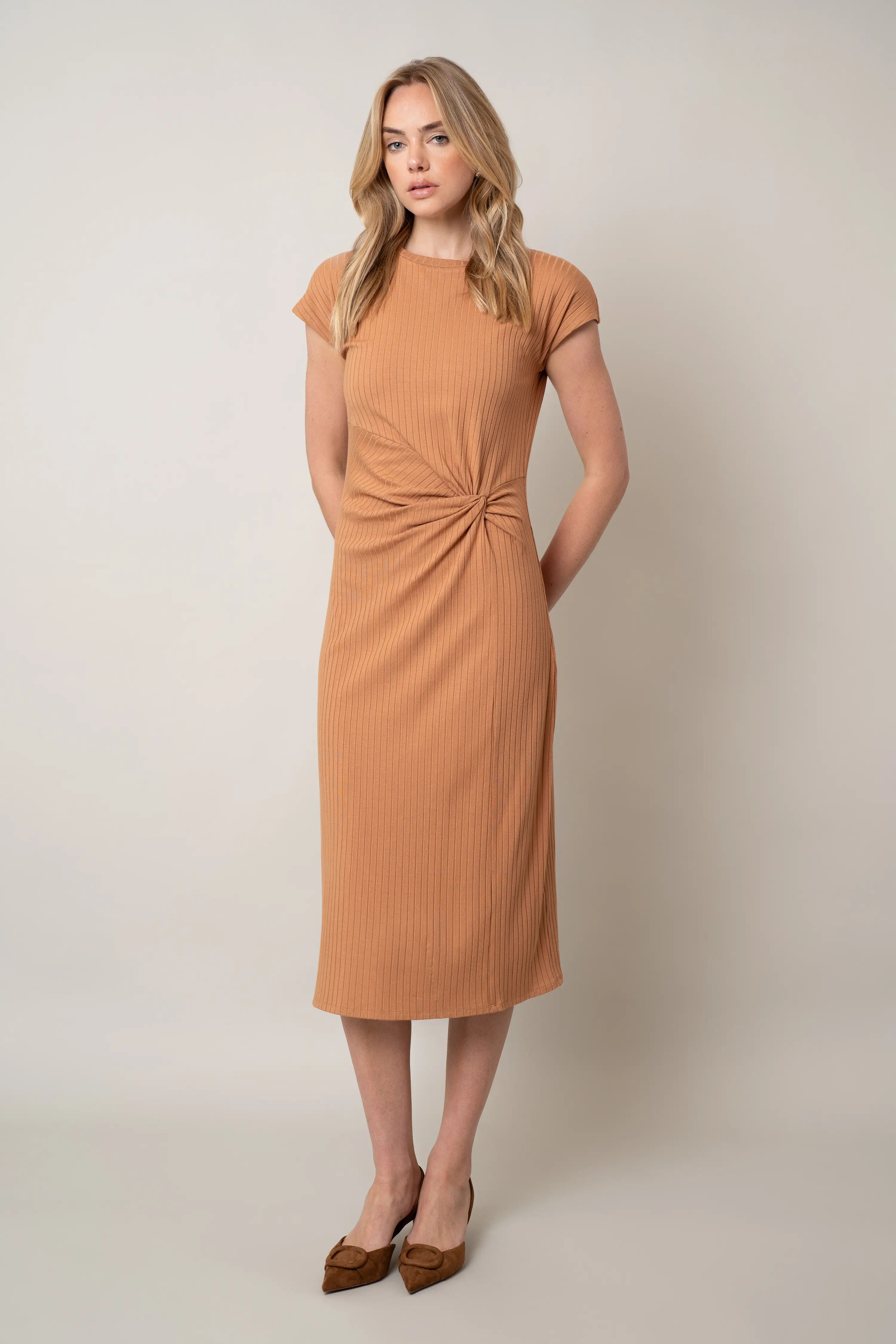 The Twist-Front Midi Dress - Image 4